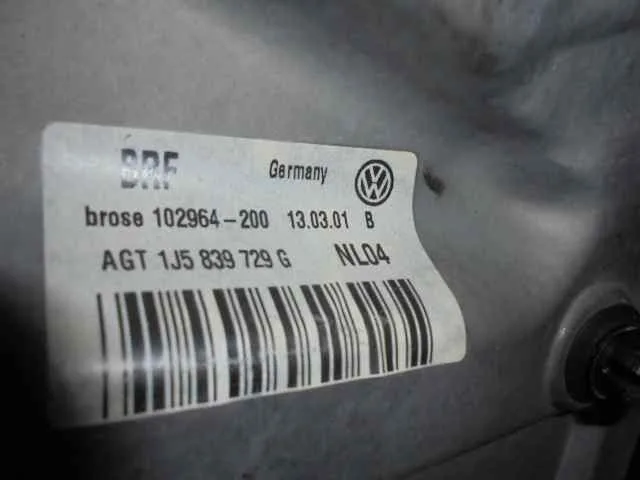 Elevalunas Trasero Izquierdo para Volkswagen Bora Berlina (1J2)