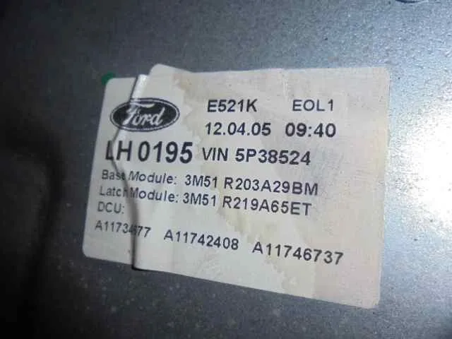 Elevalunas Delantero Izquierdo para Ford Focus C-Max (Cap)