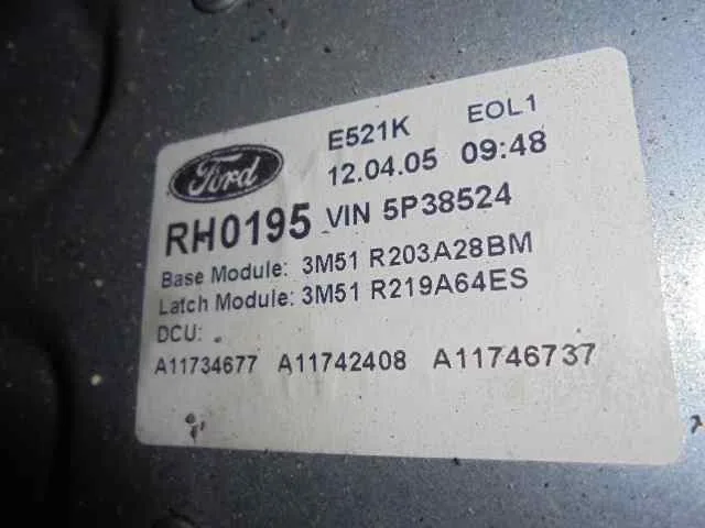 Elevalunas Delantero Derecho para Ford Focus C-Max (Cap)