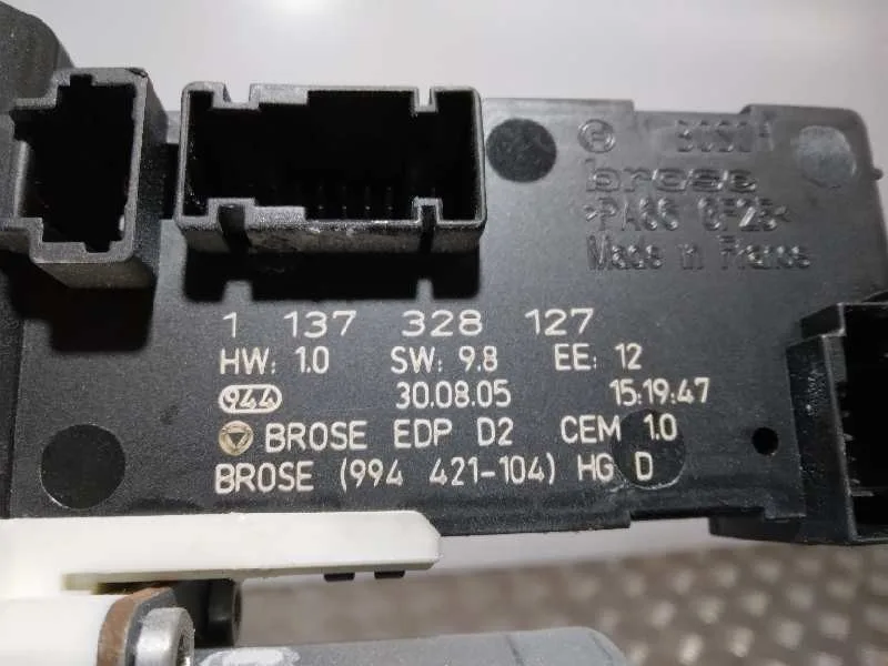 Motor Elevalunas Delantero Derecho para Peugeot 407