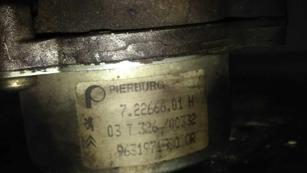 Depresor Freno / Bomba Vacio para Peugeot 807