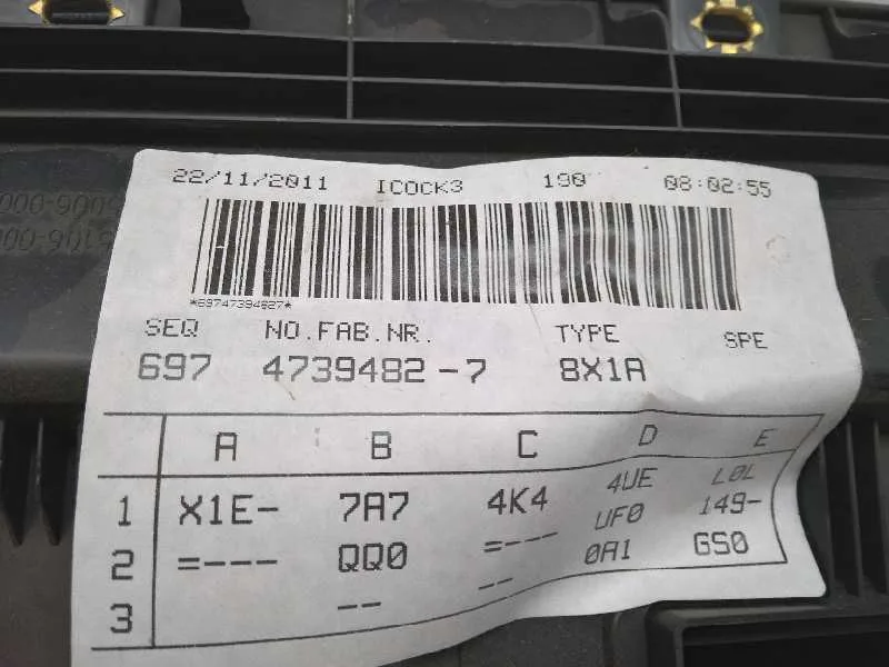Guantera para Audi A1 Sportback (8Xa)