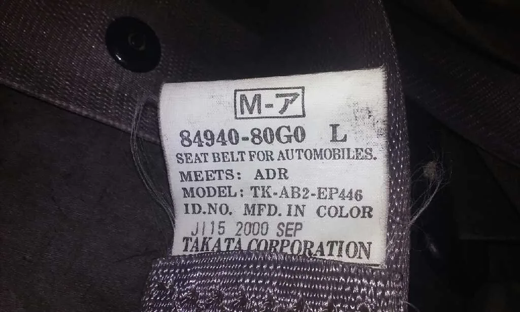 Pretensor Airbag Izquierdo para Suzuki Ignis Rg (Fh)