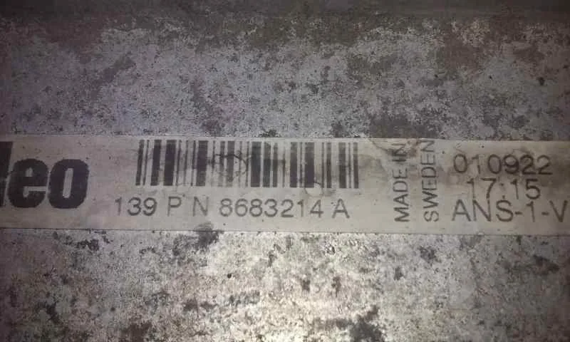 Radiador Agua para Volvo S80 Berlina