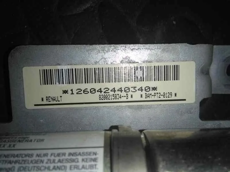 Airbag Cortina Delantero Derecho para Renault Modus