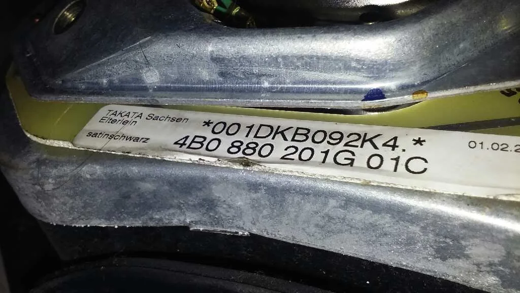Airbag Delantero Izquierdo para Audi A6 Berlina (4B2)