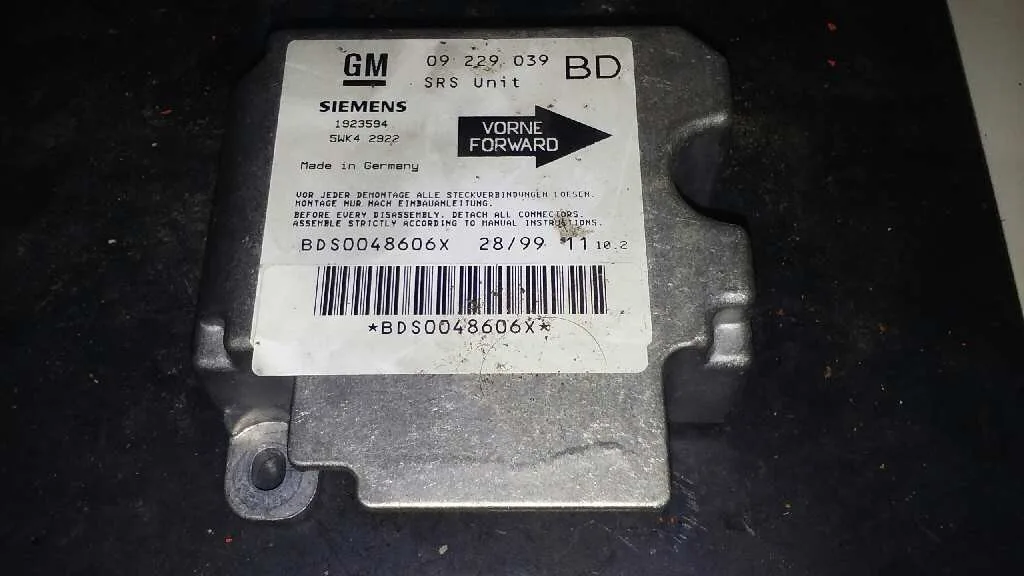 Centralita Airbag para Opel Vectra B Berlina