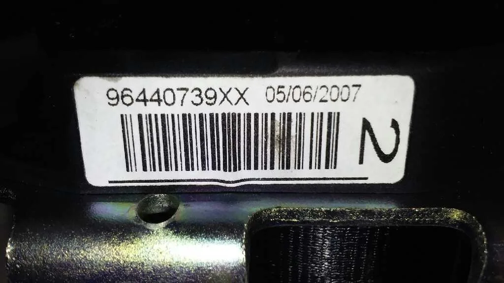Cinturon Seguridad Trasero Izquierdo para Peugeot 407