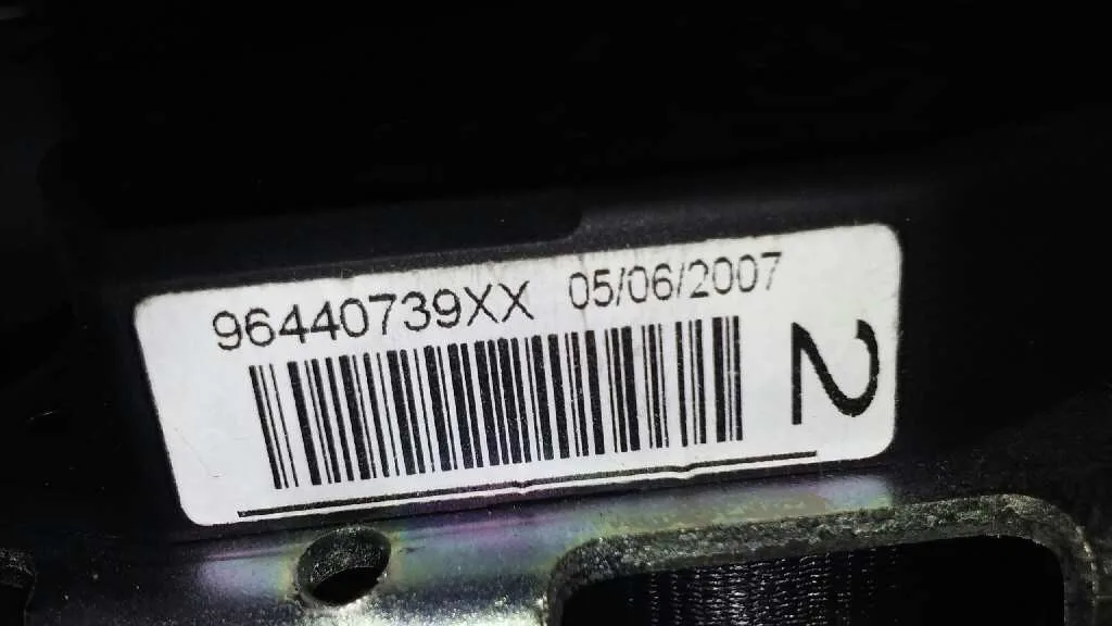 Cinturon Seguridad Trasero Derecho para Peugeot 407
