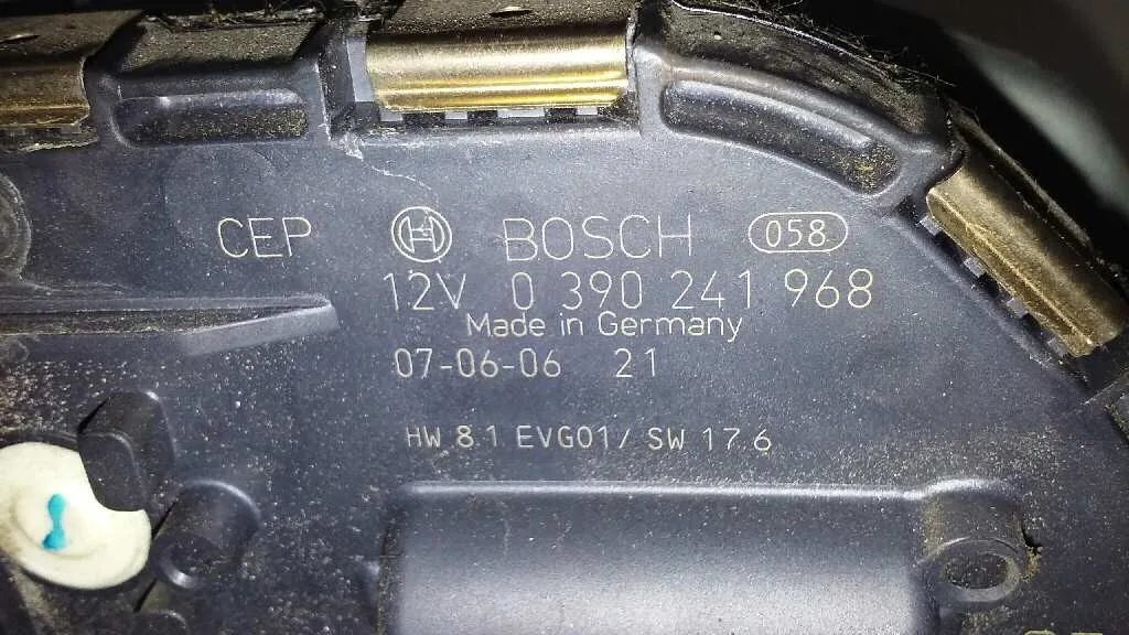 Motor Limpia Delantero para Peugeot 407