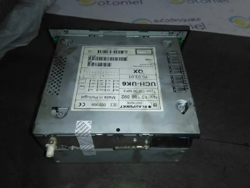 Sistema Audio / Radio Cd para Opel Corsa C