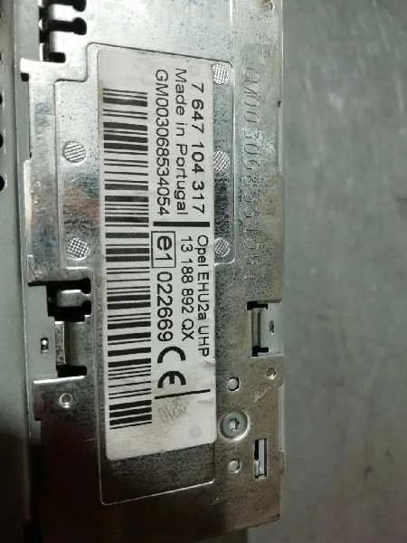 Sistema Audio / Radio Cd para Opel Corsa C