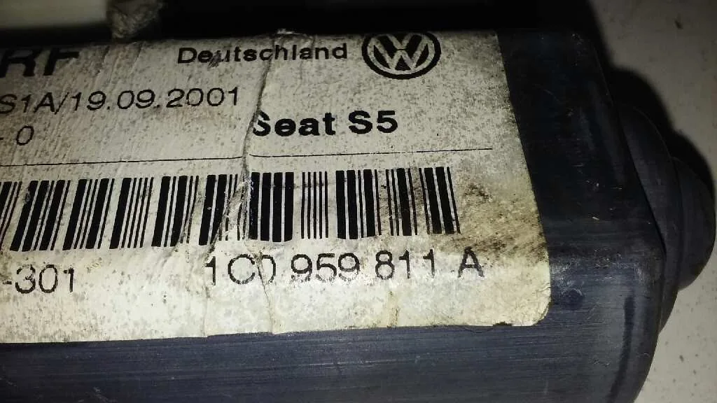 Motor Elevalunas Trasero Izquierdo para Seat Leon (1M1)