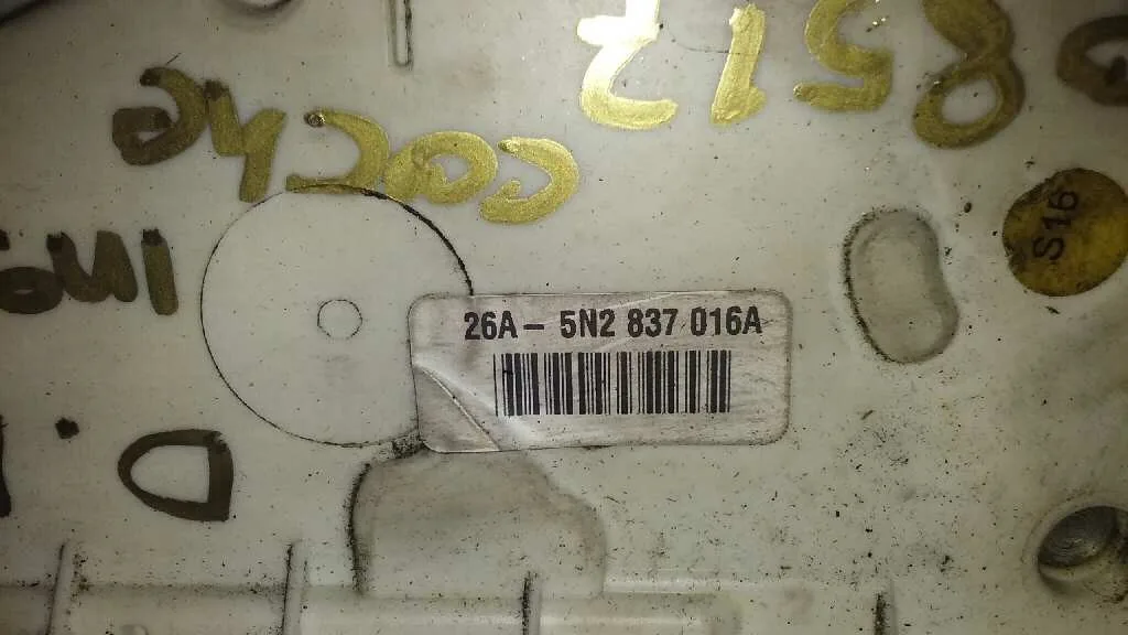 Cerradura Puerta Delantera Derecha para Volkswagen Passat Cc (357)