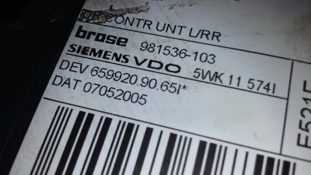 Motor Elevalunas Trasero Izquierdo para Ford Focus C-Max (Cap)