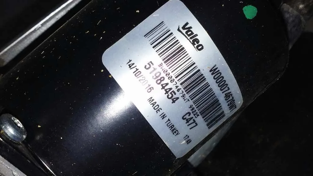 Motor Limpia Delantero para Fiat Tipo
