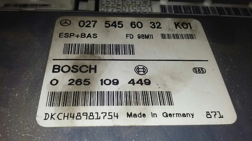 Modulo Electronico para Mercedes-Benz Clase A (W168)