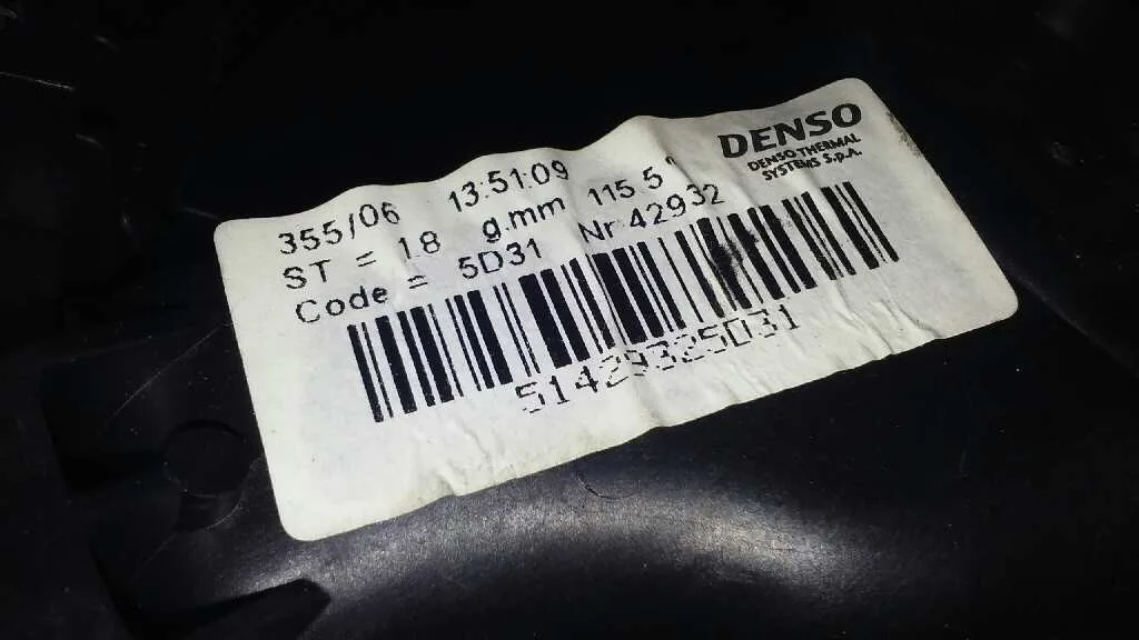 Motor Calefaccion para Opel Corsa D