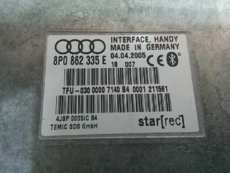 Modulo Electronico para Audi A4 Berlina (8E)