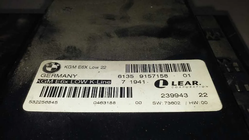Modulo Electronico para Bmw Serie 5 Berlina (E60)