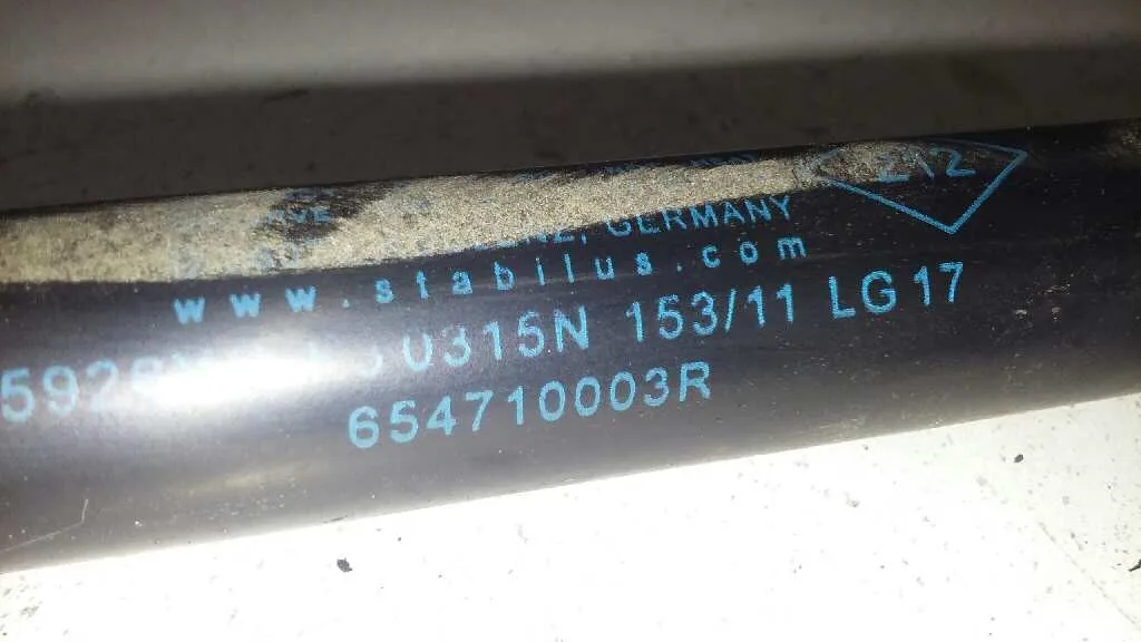Amortiguadores Capo para Renault Megane Iii Berlina 5 P