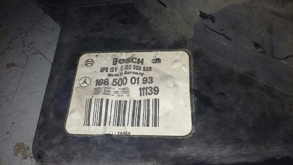 Electroventilador para Mercedes-Benz Clase A (W168)