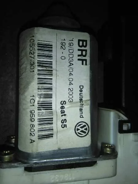 Motor Elevalunas Delantero Derecho para Seat Leon (1M1)