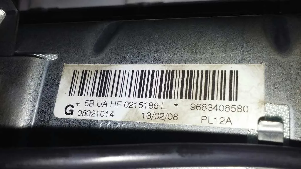 Airbag Delantero Derecho para Peugeot 207 Sw