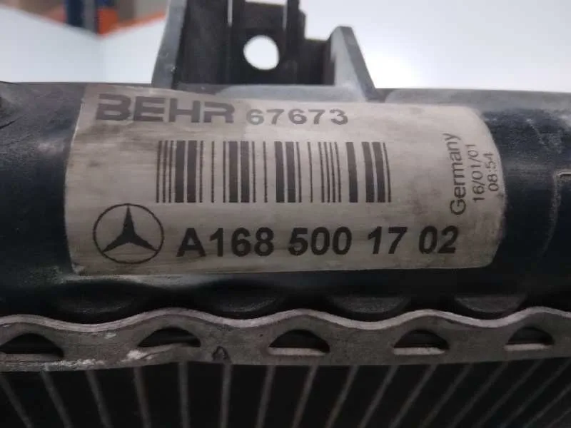 Radiador Agua para Mercedes-Benz Clase A (W168)