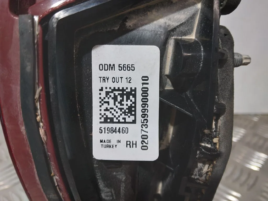 Piloto Trasero Derecho Interior para Fiat Tipo