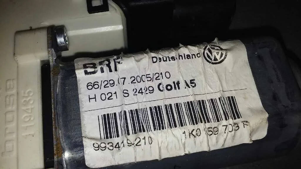 Elevalunas Trasero Izquierdo para Volkswagen Golf V Berlina (1K1)