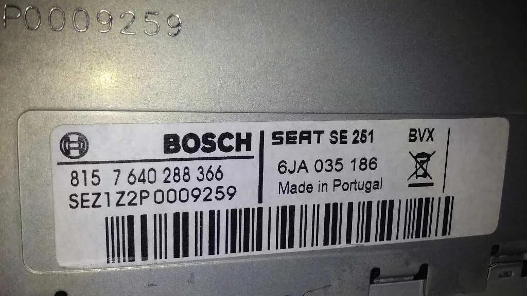 Sistema Audio / Radio Cd para Seat Toledo (Kg3)