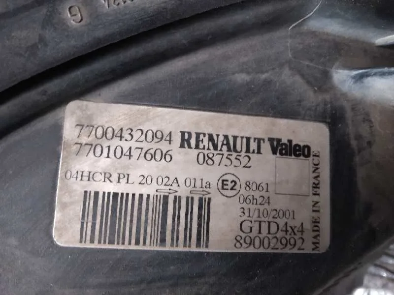 Faro Izquierdo para Renault Scenic Rx4 (Ja0)