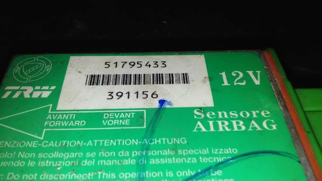 Centralita Airbag para Fiat Grande Punto (199)