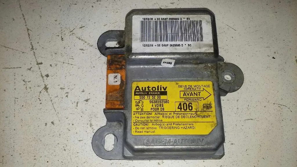 Centralita Airbag para Peugeot 406 Berlina (S1/S2)