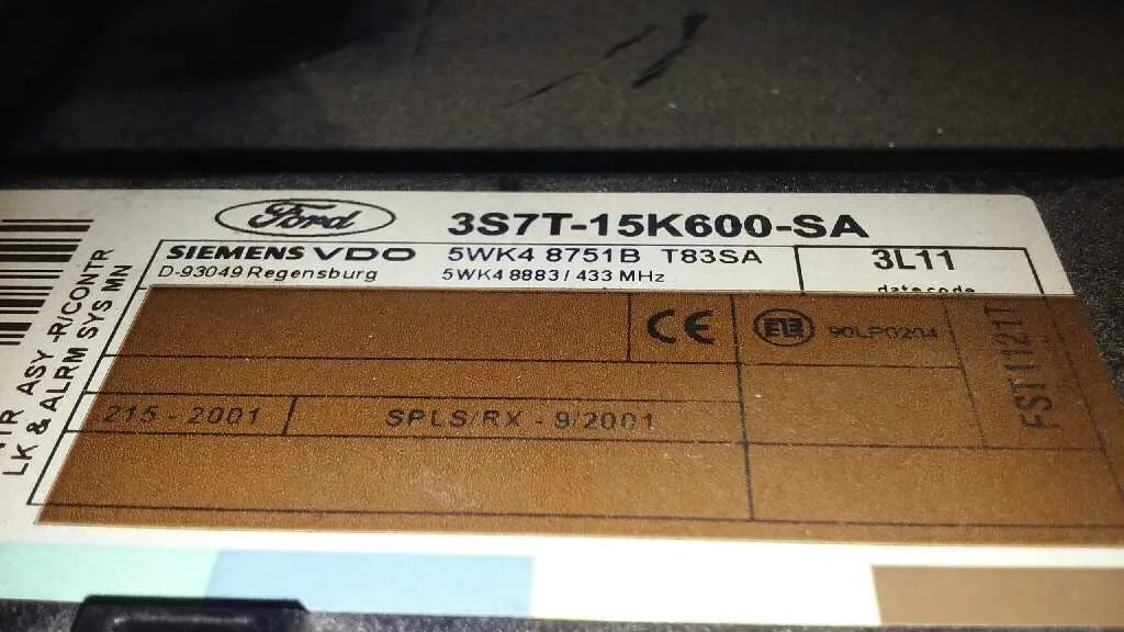 Modulo Electronico para Ford Mondeo Berlina (Ge)