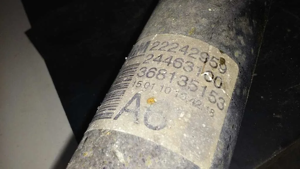 Amortiguador Trasero para Opel Zafira B