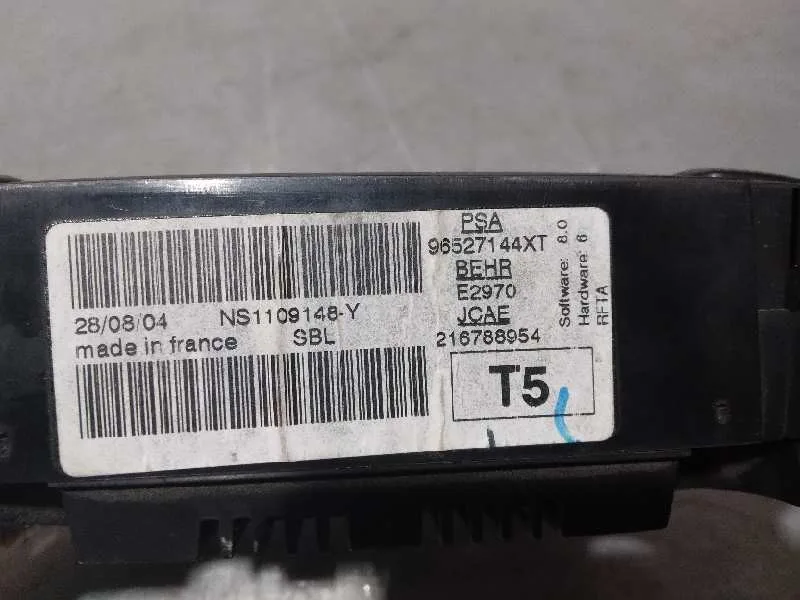 Mando Climatizador para Peugeot 307 Break / Sw (S1)
