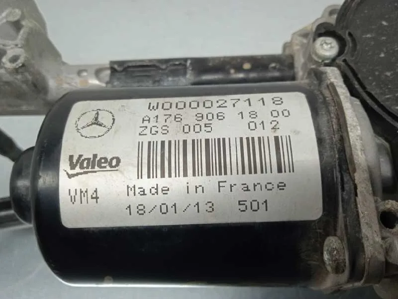Motor Limpia Delantero para Mercedes-Benz Clase Cla (W117)