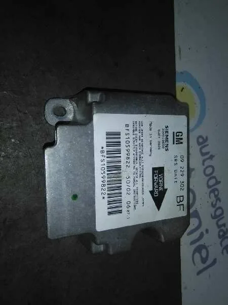 Centralita Airbag para Opel Astra G Berlina