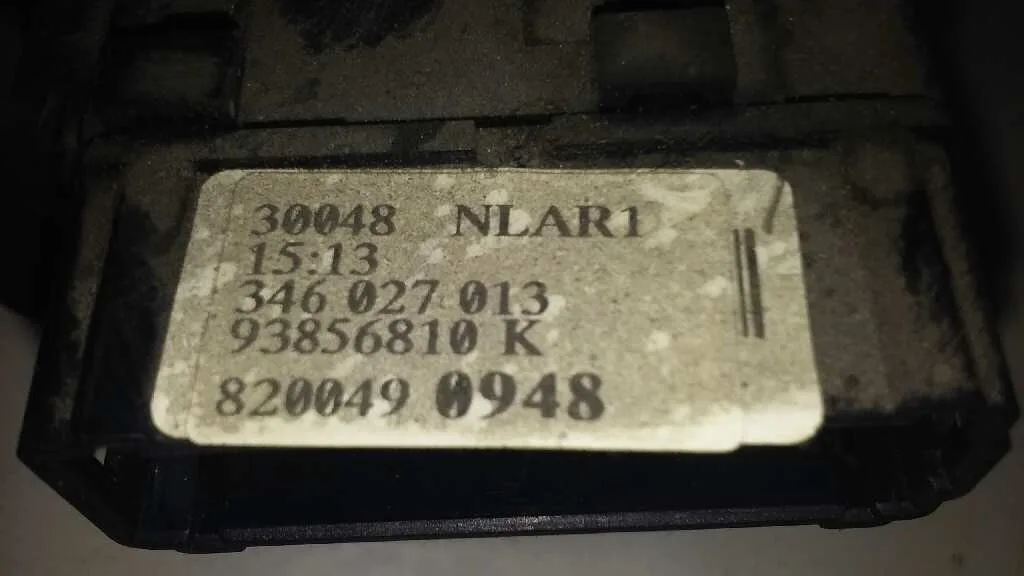 Mando Limpia para Opel Vivaro Furgon/Combi (07.2006 =>)