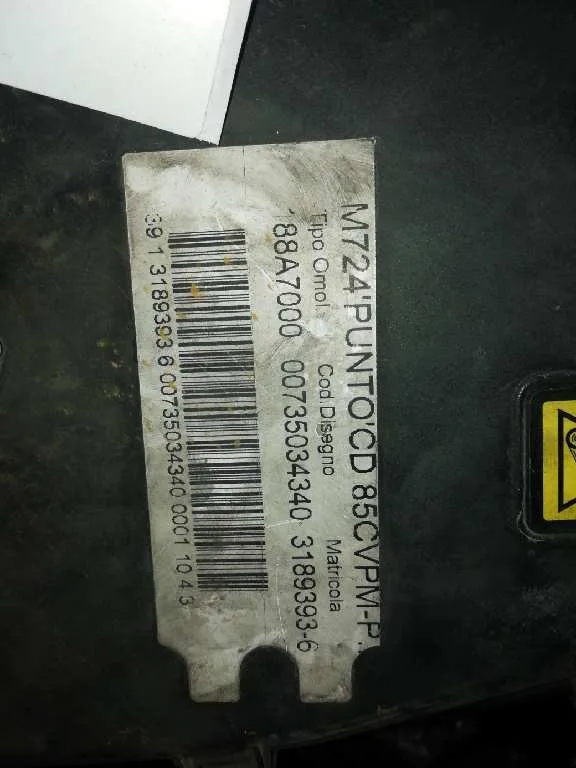 Motor Completo para Fiat Punto Berlina (188)