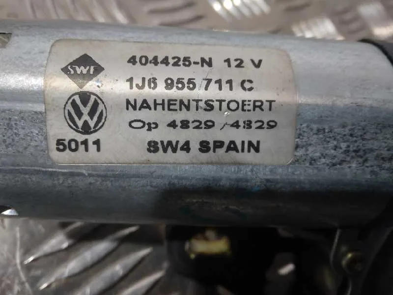Motor Limpia Trasero para Skoda Fabia (6Y2/6Y3)