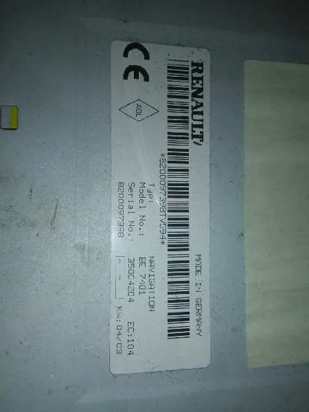 Sistema Navegacion Gps para Renault Megane Ii Berlina 5P