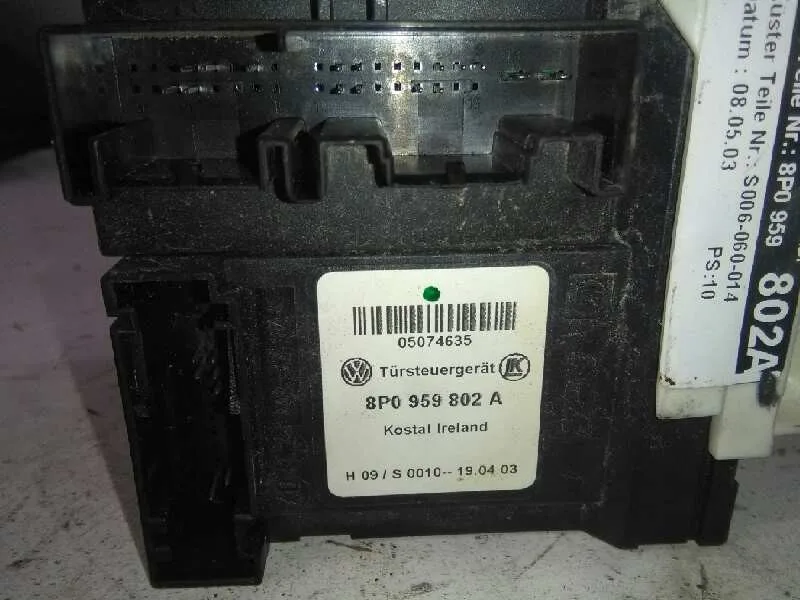 Motor Elevalunas Delantero Derecho para Audi A3 (8P)