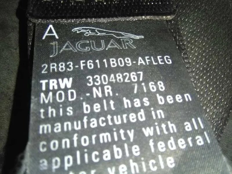 Cinturon Seguridad Delantero Izquierdo para Jaguar S-Type
