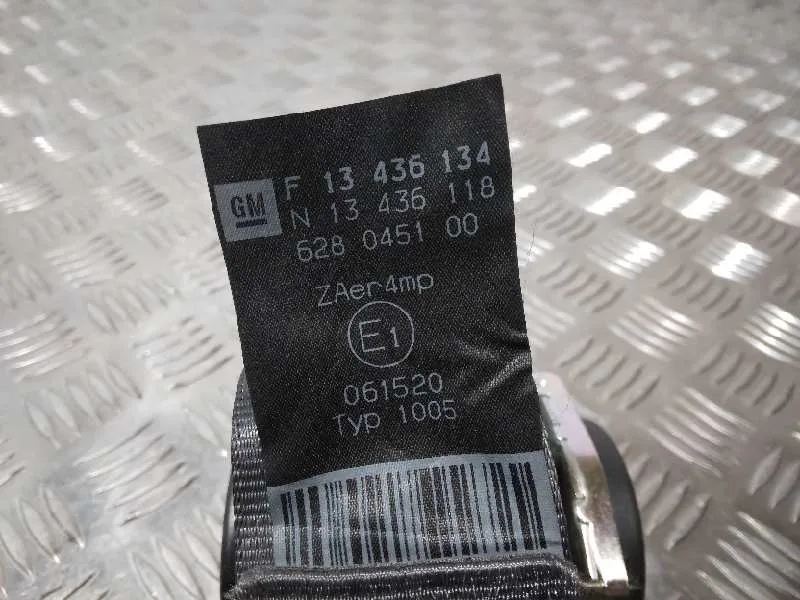 Cinturon Seguridad Delantero Derecho para Opel Corsa D