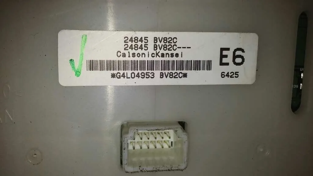 Mando Climatizador para Nissan Juke (F15)