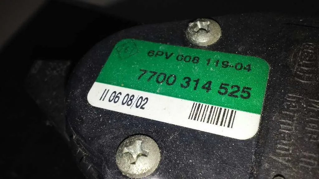 Potenciometro Pedal para Opel Movano