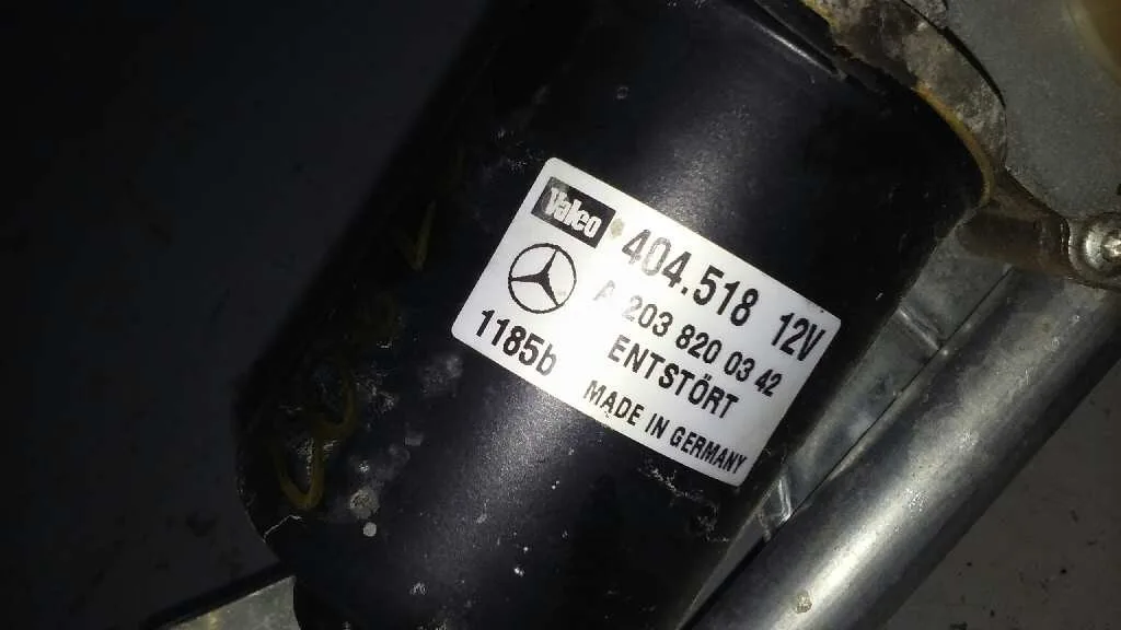Motor Limpia Delantero para Mercedes-Benz Clase C (W203) Berlina